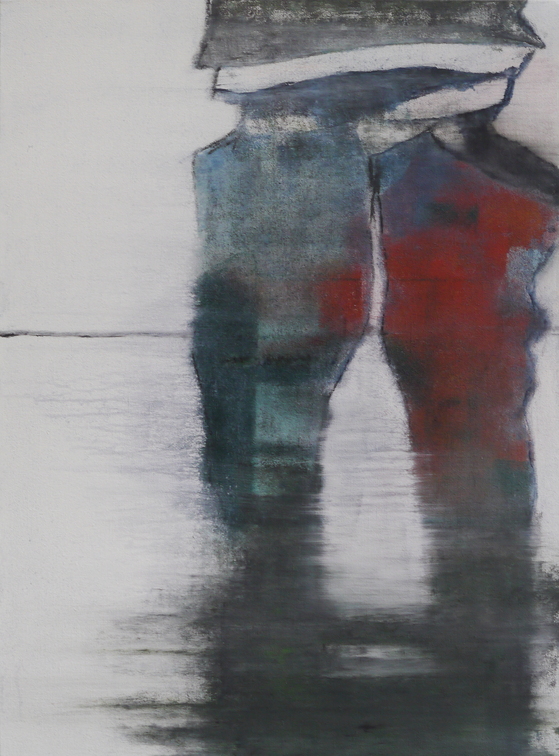 (T0992) Pécheur, 2016-2017, acrylique sur toile, 73 x 54 cm (30819 visites) (T0992) Pécheur, 2016-2017, acrylique sur toile, 73 x 54 cm