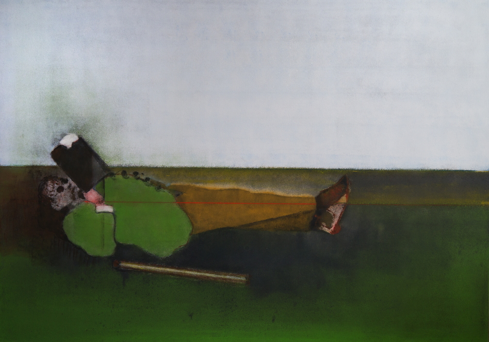 (T1007) Cénotaphe du critique, 2018, acrylique sur toile, 114 x 162 cm (47121 visites) (T1007) Cénotaphe du critique, 2018, acrylique sur toile, 114 x 162 cm