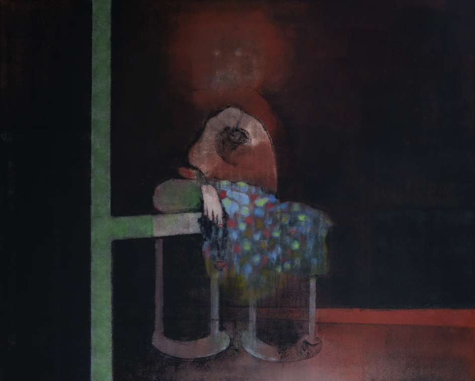 (T1052) Colonel Kurtz, 2020, acrylique sur toile, 95 x 130 cm (1828 visites) (T1052) Colonel Kurtz, 2020, acrylique sur toile, 95 x 130 cm