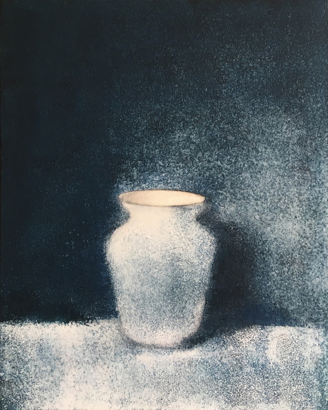 (T1067) Le vase, 2020, acrylique sur toile, 41 x 33 cm, collection privée.jpg