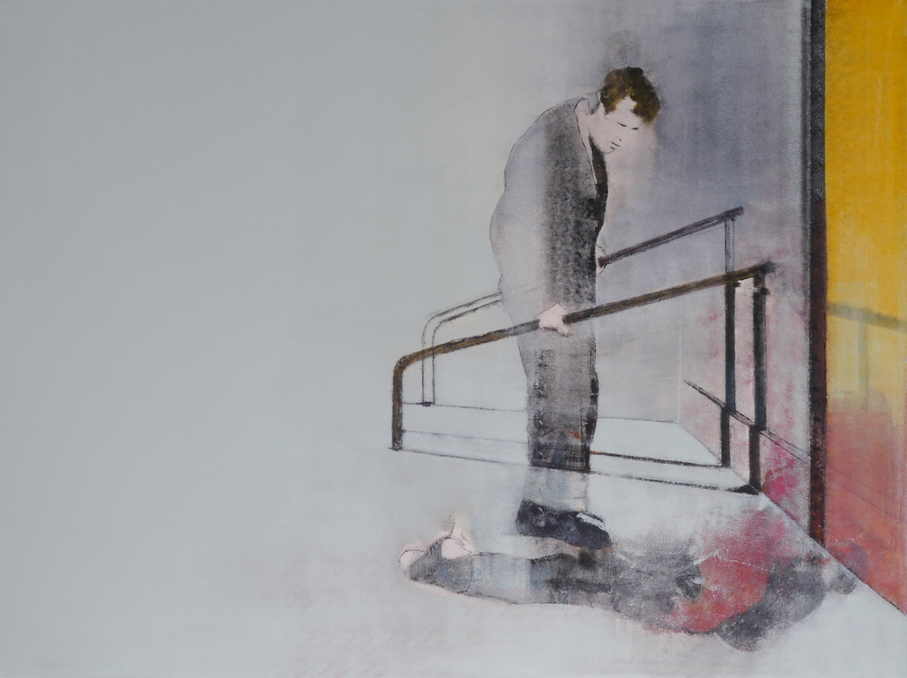 (T1082) Ecce Homo, 2021, acrylique sur toile, 150 x 200 cm (2646 visites) (T1082) Ecce Homo, 2021, acrylique sur toile, 150 x 200 cm