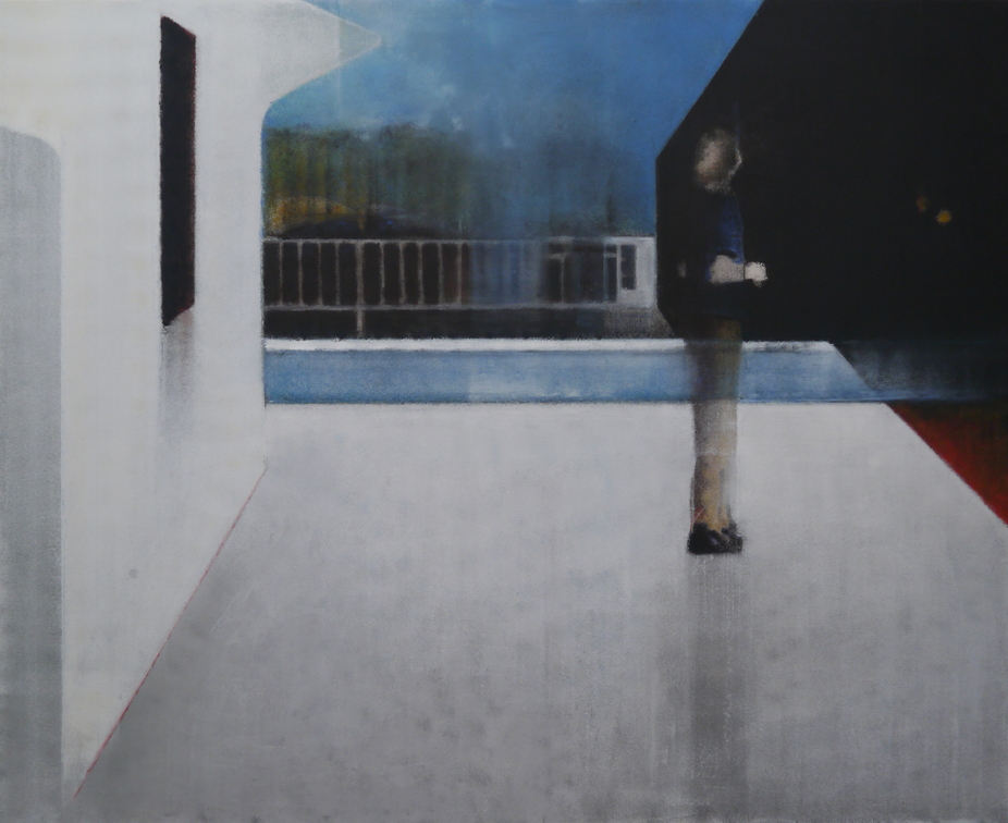 (T1094) Le détournement, 2021, acrylique sur toile, 160 x 200 cm (3560 visites) (T1094) Le détournement, 2021, acrylique sur toile, 160 x 200 cm