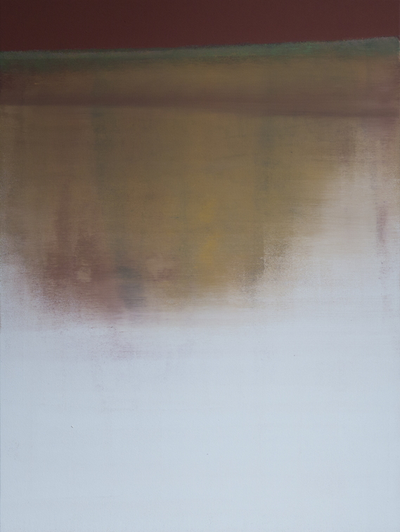 (T1121) Friche, 2022, acrylique sur toile, 130 x 97 cm