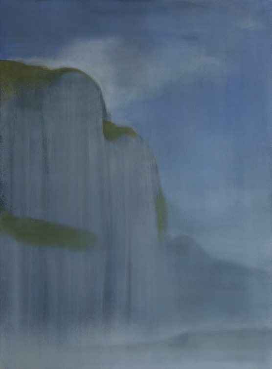 (T1123) Les falaises, 2022, acrylique sur toile, 130 x 97 cm (31517 visites) (T1123) Les falaises, 2022, acrylique sur toile, 130 x 97 cm