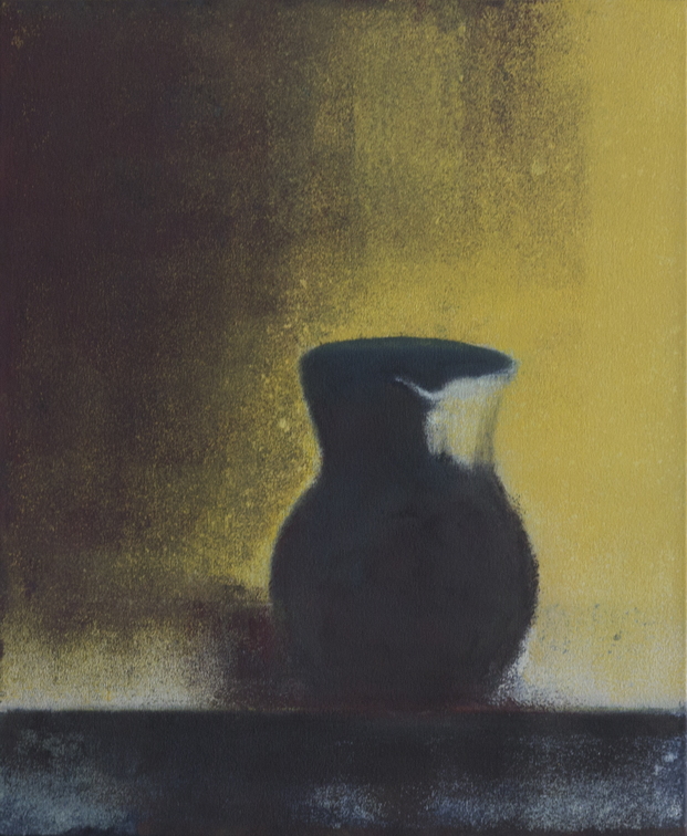 (T1134) Pichet, 2022, acrylique sur toile, 46 x 38 cm