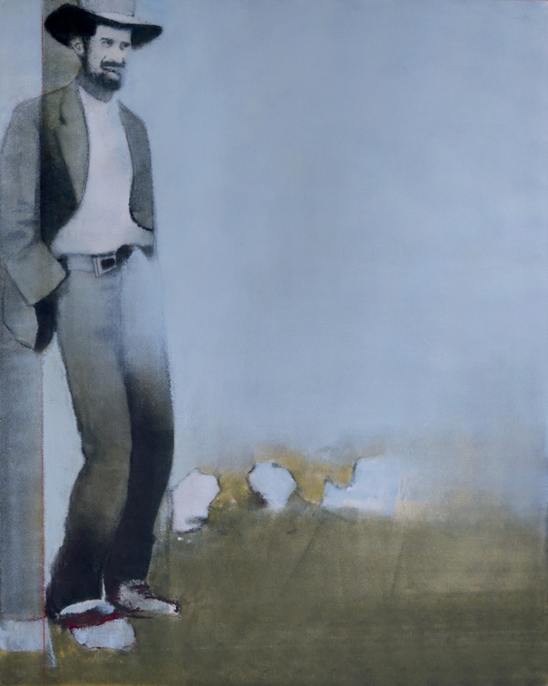 (T1138) Station 2 (le condamné), 2022, acrylique sur toile, 162 x 130 cm (69614 visites) (T1138) Station 2 (le condamné), 2022, acrylique sur toile, 162 x 130 cm