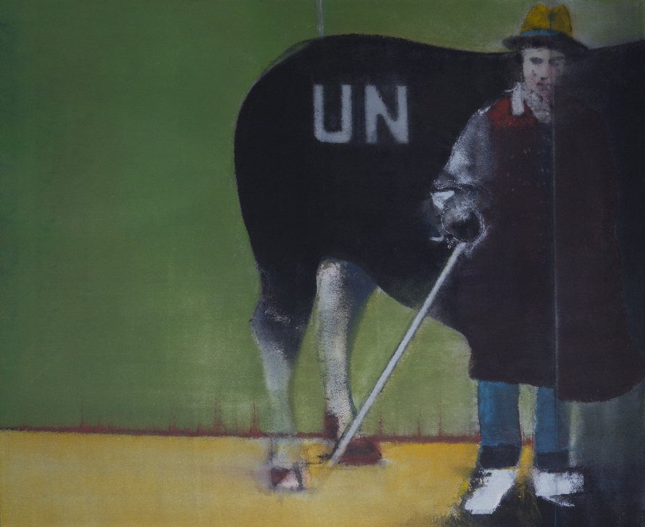 (T1139) Station 3 (le berger), 2022, acrylique sur toile, 130 x 162 cm (58384 visites) (T1139) Station 3 (le berger), 2022, acrylique sur toile, 130 x 162 cm