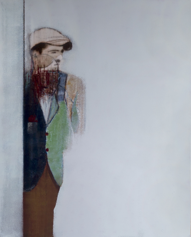 (T1144) Station 9 (double face), 2022, acrylique sur toile, 162 x 130 cm (54586 visites) (T1144) Station 9 (double face), 2022, acrylique sur toile, 162 x 130 cm