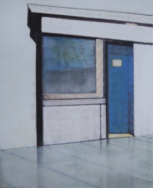 (T1147) Station 12 (confinement), 2022, acrylique sur toile, 162 x 130 cm