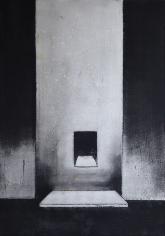(T1152) Cellule Sainte-Anne 2, 2023, acrylique sur toile, 162 x 114 cm (33456 visites) (T1152) Cellule Sainte-Anne 2, 2023, acrylique sur toile, 162 x 114 cm