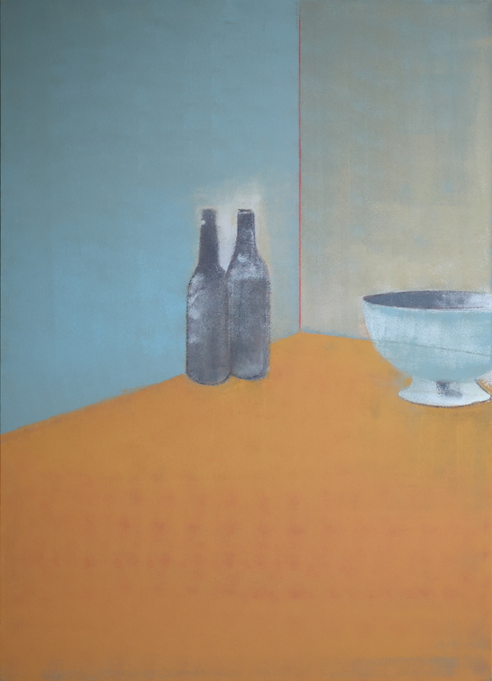 (T1167) Nature morte, 2022-2023, acrylique sur toile, 162 x 114 cm