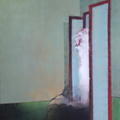 (T1168) Paravent, 2023, acrylique sur toile, 146 x 114 cm