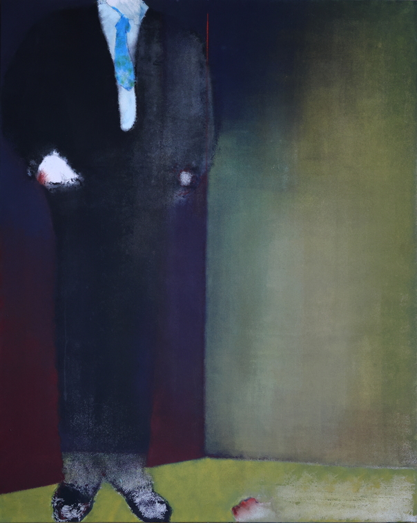 (T1170) Station 4 Anonyme, 2022-2023, acrylique sur toile, 162 x 130 cm