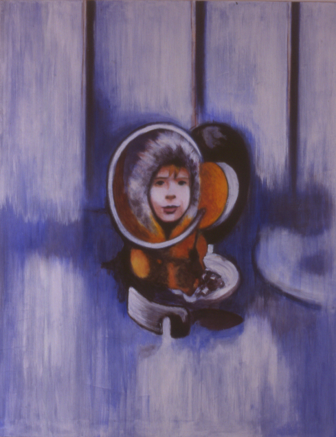 (T0227) Elsa, 1993, acrylique sur toile, 146 x 114 cm (1916 visites) (T0227) Elsa, 1993, acrylique sur toile, 146 x 114 cm