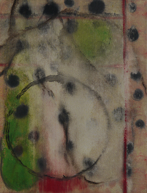 (T0546) Frissons, 2004, acrylique sur toile, 33 x 24 cm (11322 visites) (T0546) Frissons, 2004, acrylique sur toile, 33 x 24 cm