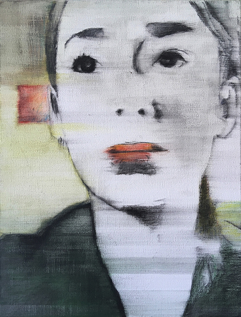 (T0688) Elsa, 2009, huile sur toile, 35 x 27 cm