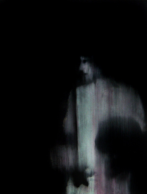 (T0711) Orphée, 2009, acrylique sur toile, 65 x 54 cm (18730 visites) (T0711) Orphée, 2009, acrylique sur toile, 65 x 54 cm