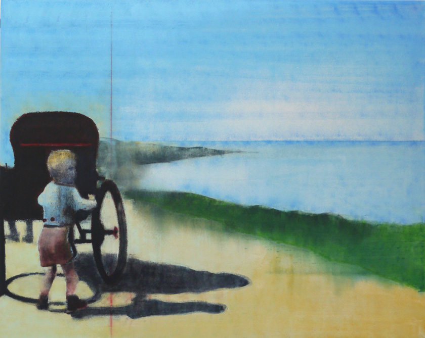 (T0833) Chaise, 2013, acrylique sur toile, 130 x 160 cm (21982 visites) (T0833) Chaise, 2013, acrylique sur toile, 130 x 160 cm